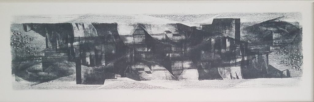 1970 les remparts 0,15-0,46 litho non signé