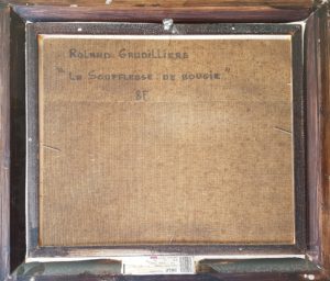 1980 la souffleuse de bougie 8F verso