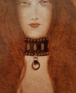 1985 la femme au collier détail (2)