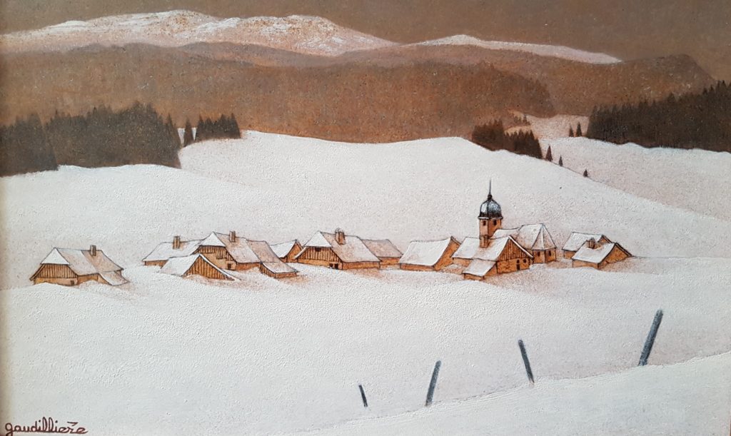 1995 le village au fond de la vallée 2P 0,16-0,24 isorel