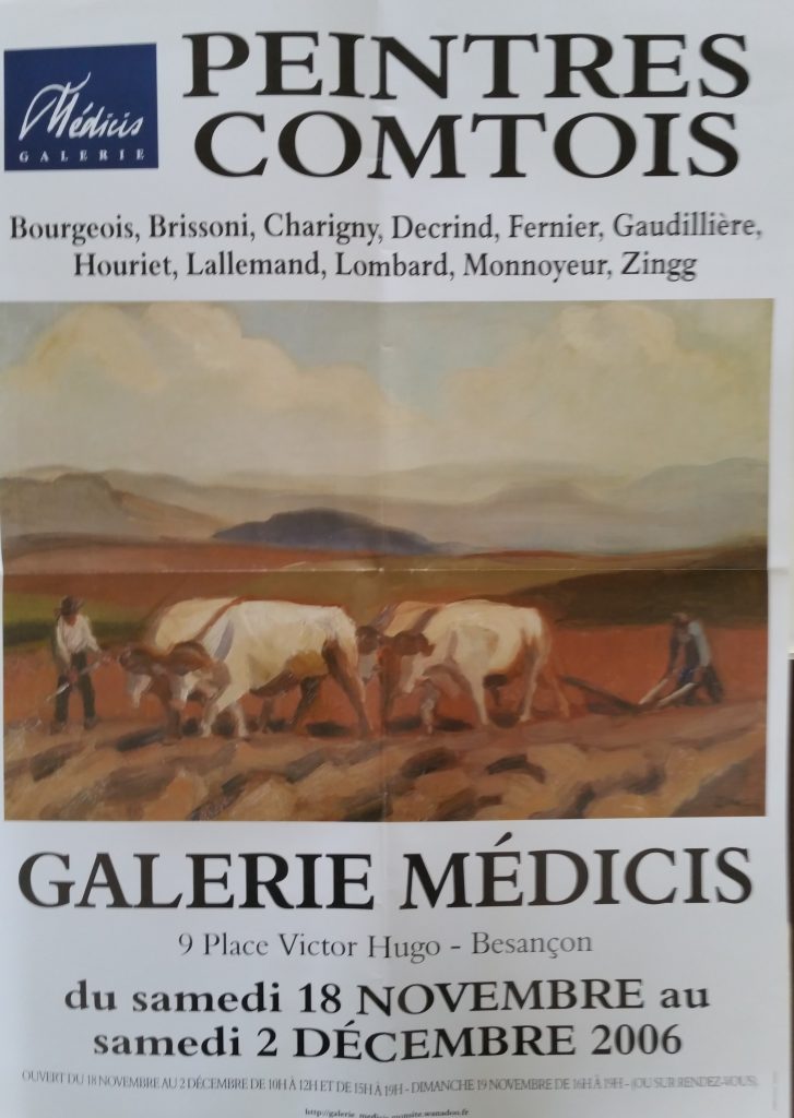 111-2006 affiche expo groupée Médicis