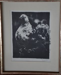 1963 le pigeon 0,24-0,30 litho roland gaudillière