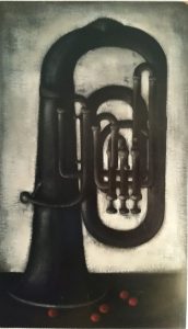 1966 la basse-le trombonne HF25 0,96-0,55 isorel roland gaudillière