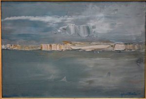 1968 face à Etretat 5P roland gaudillière
