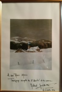 1991 affiche dédicacée roland gaudillière