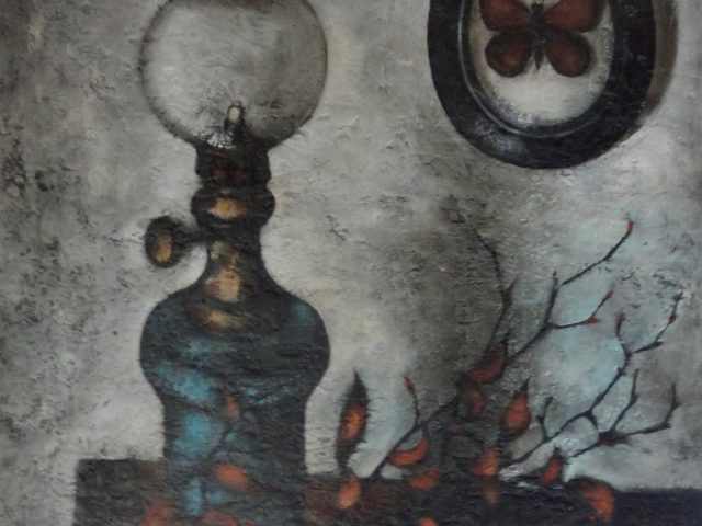 La lampe bleue ou Nature morte à la lampe bleue
