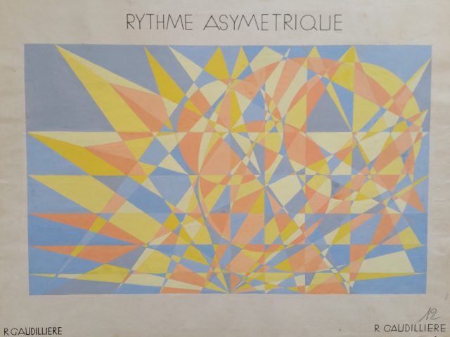 Le rythme asymétrique, Arts Décoratifs Paris