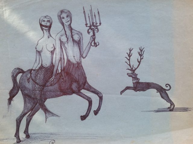 Les gorgones, femmes cheval