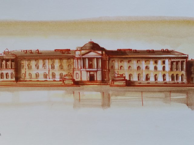 Leningrad, académie des arts