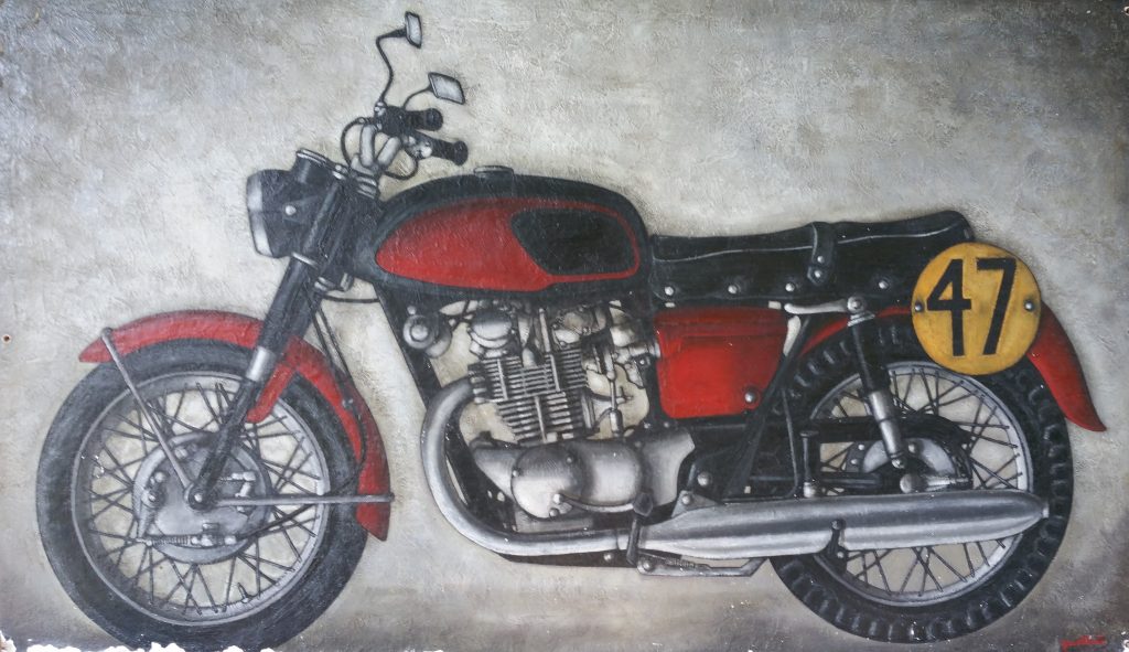 1966 la moto 120P 1,14-1,95 isorel type Honda années 1960