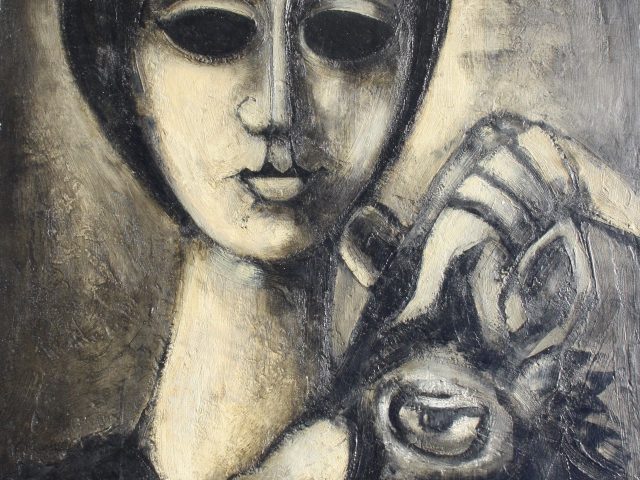 Jeune femme à la chèvre