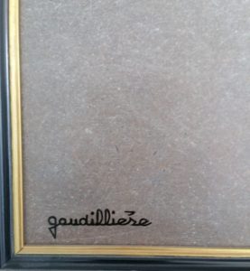 1986 le cartel Louis XV signature