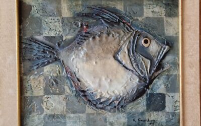 1959 Poisson au damier