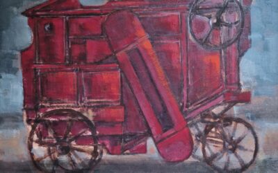 1965 La batteuse rouge